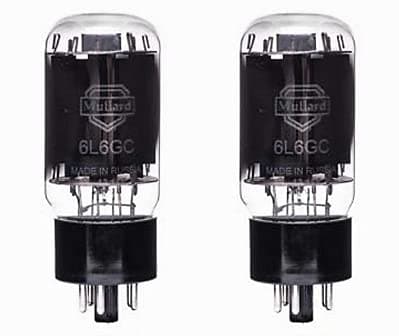 New In Box Mullard Reissue 6L6GC 6L6 Current Matched Pair (2) Vacuum Tubes