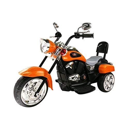 MIGOTOYS Trike Motorcycle Powered Ride on Motorcycle for Kids, 1- 3 Year Old -Orange