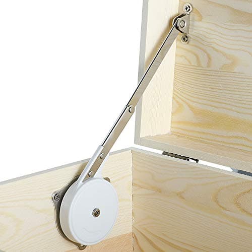 RUYUFE Lid Stay Hinge Soft Close Safety Lid Support Toy Box Hinge for Kitchen Cabinet of Top-Upward Opening Top Flap Doors