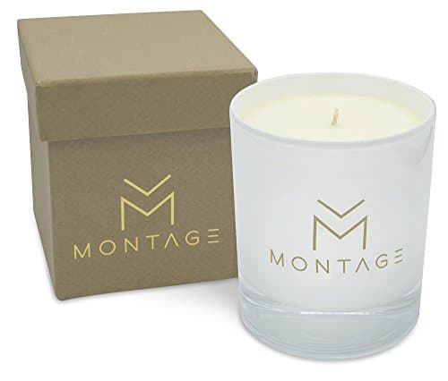 Sweet Orange Patchouli & Frankincense Soy Wax Candle in Gift Box- Zen- Meditation Aromatherapy Candle for De-Stress with 100% Pure Essential Oils-7OZ- 60Hrs-Handmade in Greece