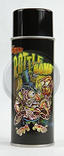 Lil' Daddy Roth Rattle Bomb Base - Greasy Black - 12oz Aerosol