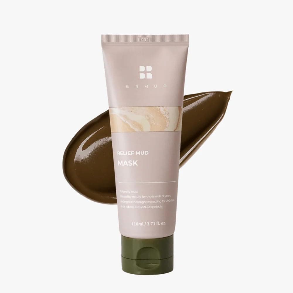 Relief Mud Mask | Celeb's Choice Mud Mask - Body Mud Hydrating & Moisturizing Deep Pore Cleanser Face & Body Mask w/ 91.8% Nature-Derived Ingredients - K Beauty Body Mud (3.72 fl oz)