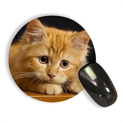 SHRI KRISHNA Personalized Mouse Pads Round with Your Photo Print Mouse Pads Personalized Gifts for Birthday