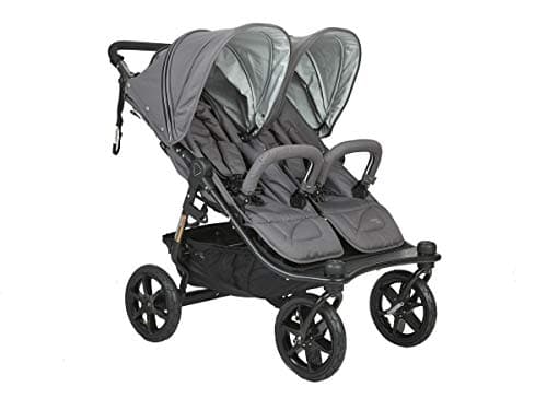 Valco Duo X Double Stroller in Dove Grey
