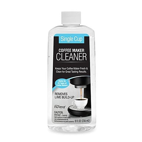 Nuvera 8-Ounce Single Cup Coffee Maker Cleaner and Descaler (1)