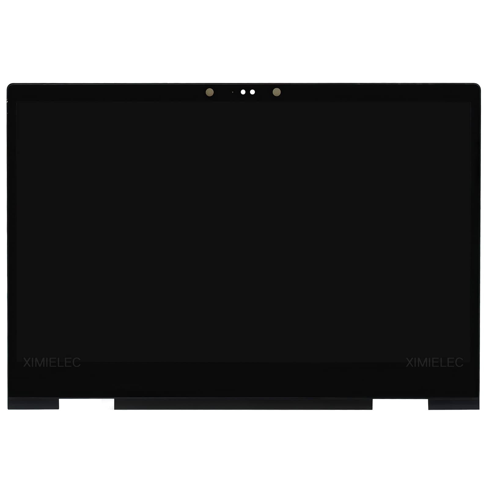 925736-001 Screen Replacement for HP Envy x360 m 15-bp100 15m-bp000 15m-bp100 15-bp051nr 15m-bp011dx 15m-bp012dx 15m-bp111dx 15m-bp112dx LCD Touch Screen Digitizer Assembly Bezel with Board FHD