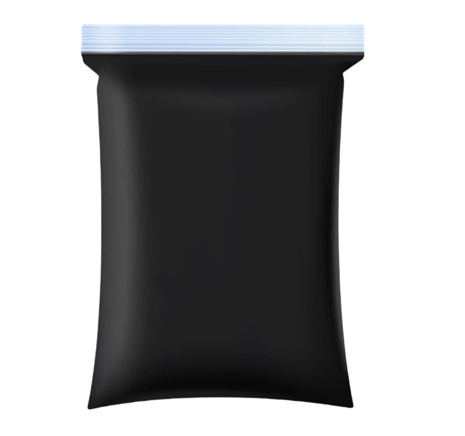 100g Foam Clay, Air Dry Clay for Adults, Colored Foam Clay, Black Air Dry Ultra Light Clay, Non-Toxic, Non-Sticky, Ideal Gift for Boys and Girls