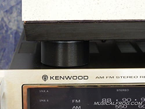 Isolation Feet Foot Turntables or Any Electronics Large O-rings Set of 4 Black