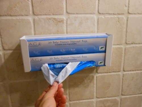 Baby Diaper Disposal Easy No Lock Dispenser and Bags Set