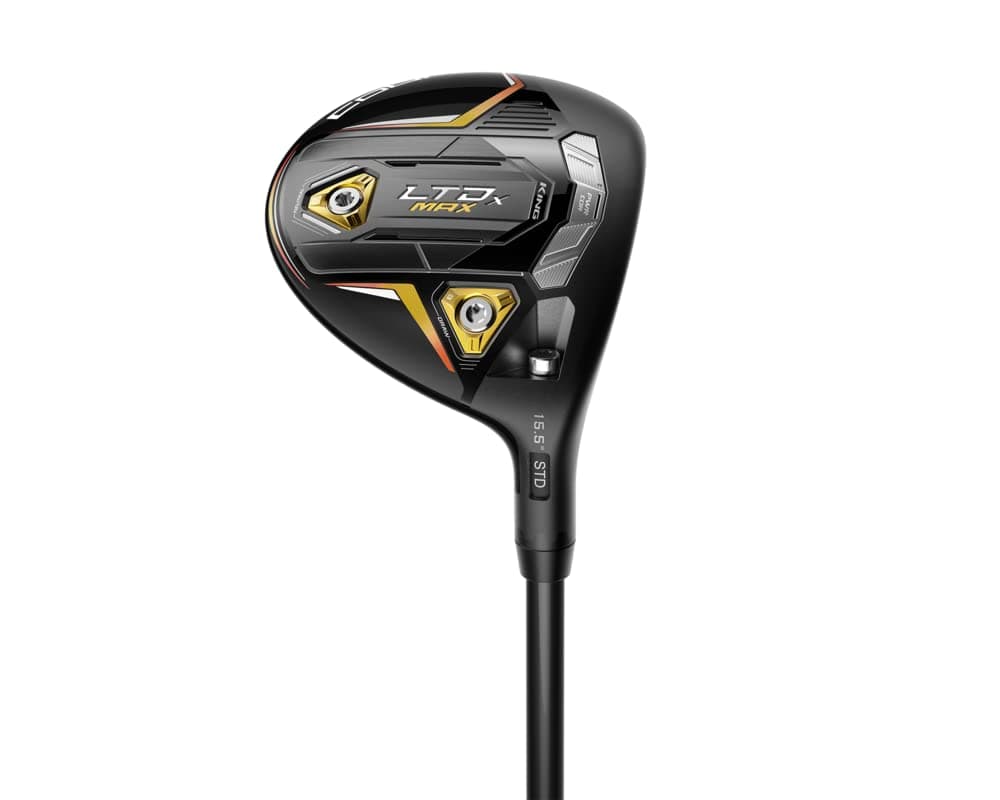 CobraGolf 2022 LTDX Max Men's Fairway Matte Black-Gold Fusion