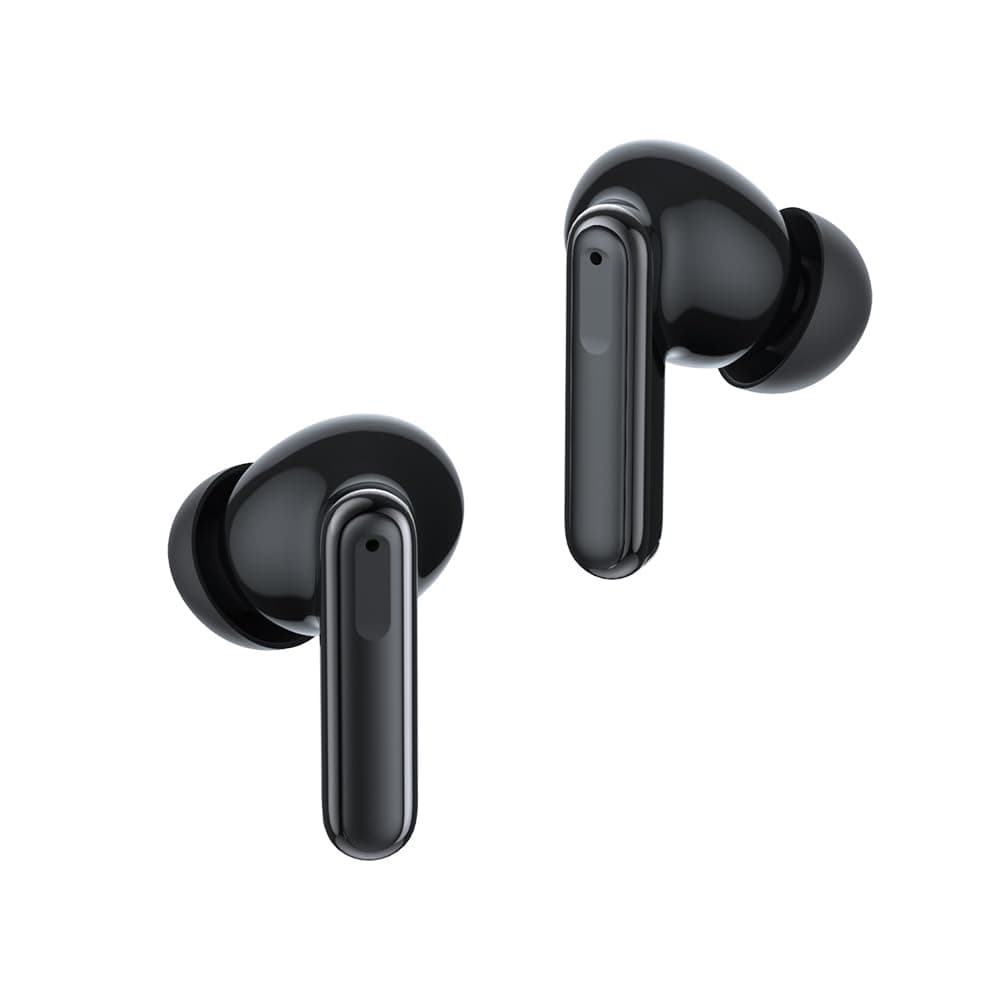 True Wireless 5+ Headphones/Earbuds Upgraded with Advanced Noise Cancelling, True HiFi Sound & Deep Bass, Secure Fit, Sport Sweatproof IPX5, Dual Mics, ANC, ENC & Transparency Modes, BT5.3