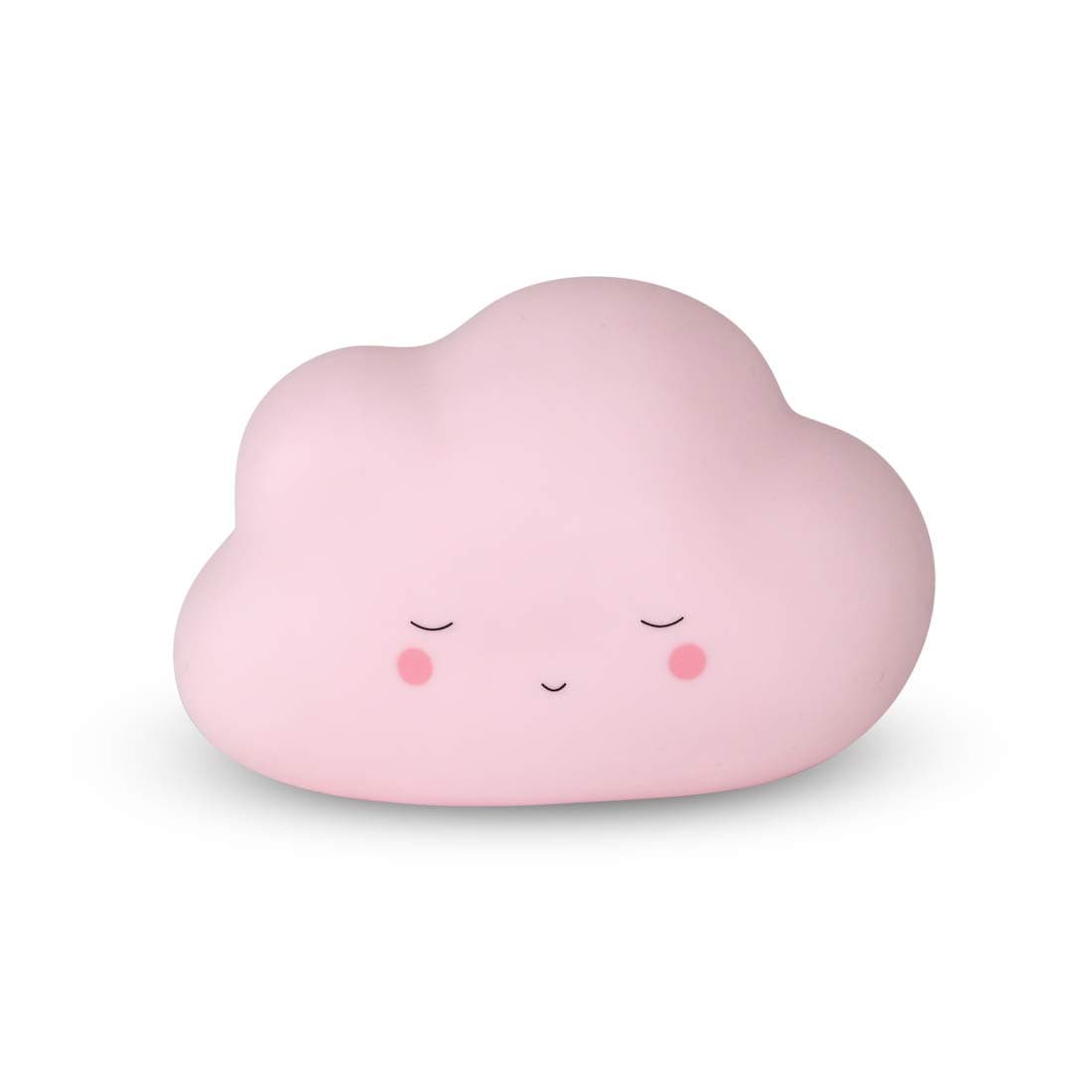 Teeny & Tiny TA8CLLSP Soft Silicone LED Baby Room Night Light with Battery, Cloud - 200g, Pink