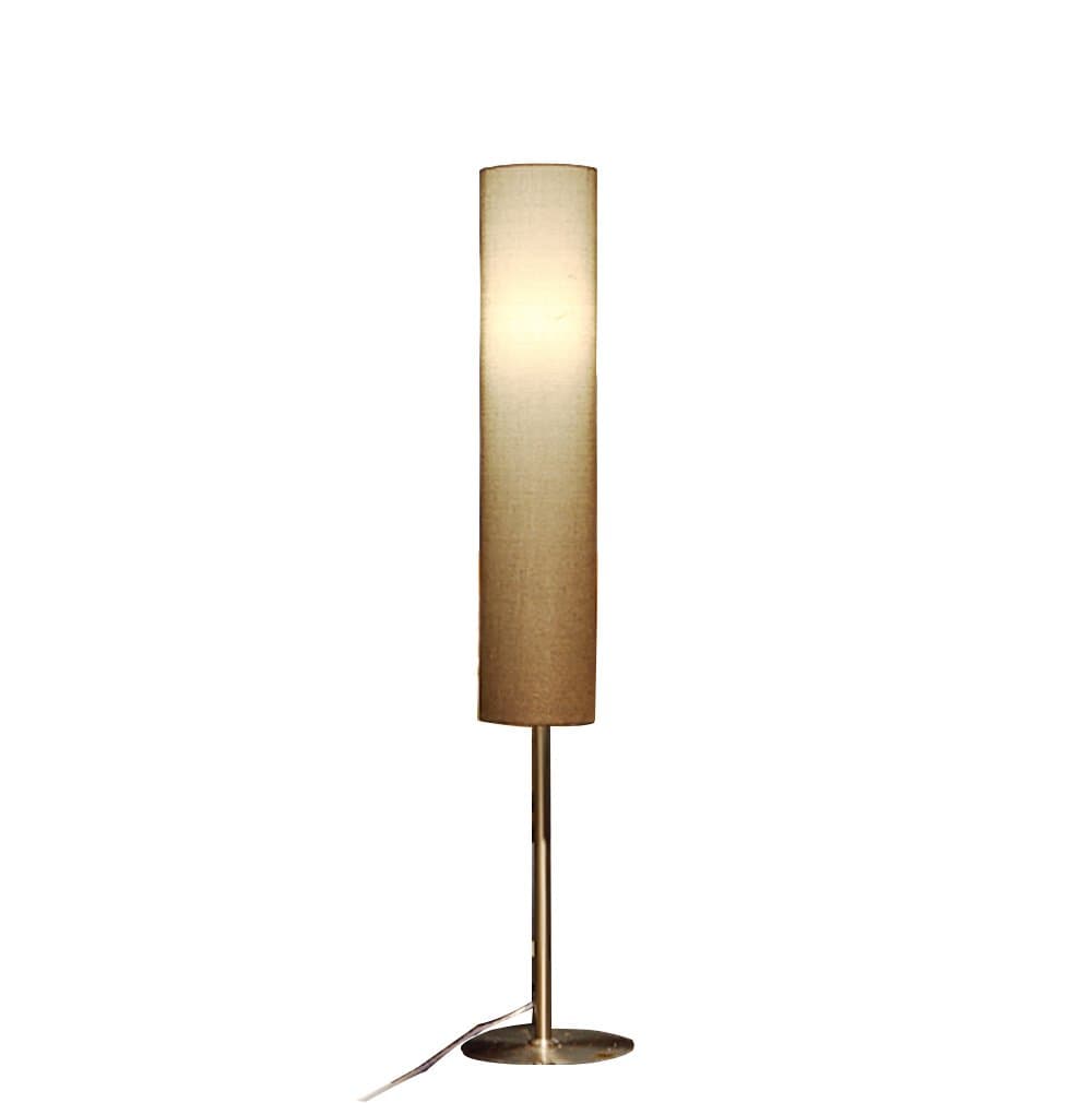 TOYM UK Modern floor lamp living room bedroom study Nordic American creative personality vertical lamp ( Color : Brown )