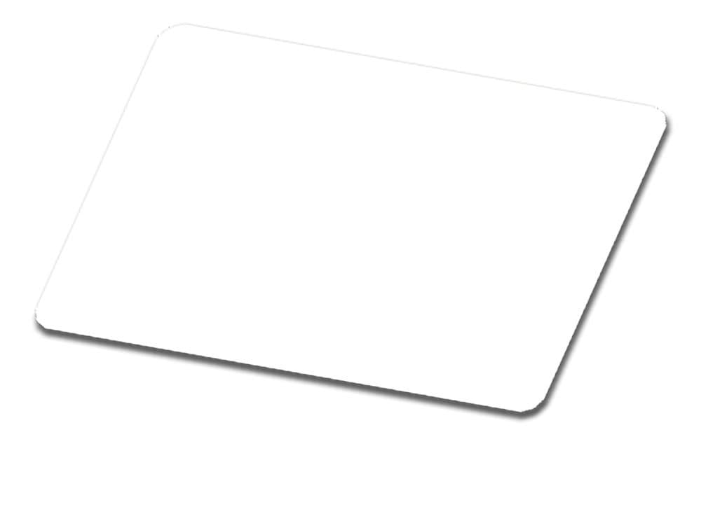 identity2u Blank Premier White 850 Micron PVC Cards Plastic ID Cards with LOCO Magnetic Stripe (Pack of 10)