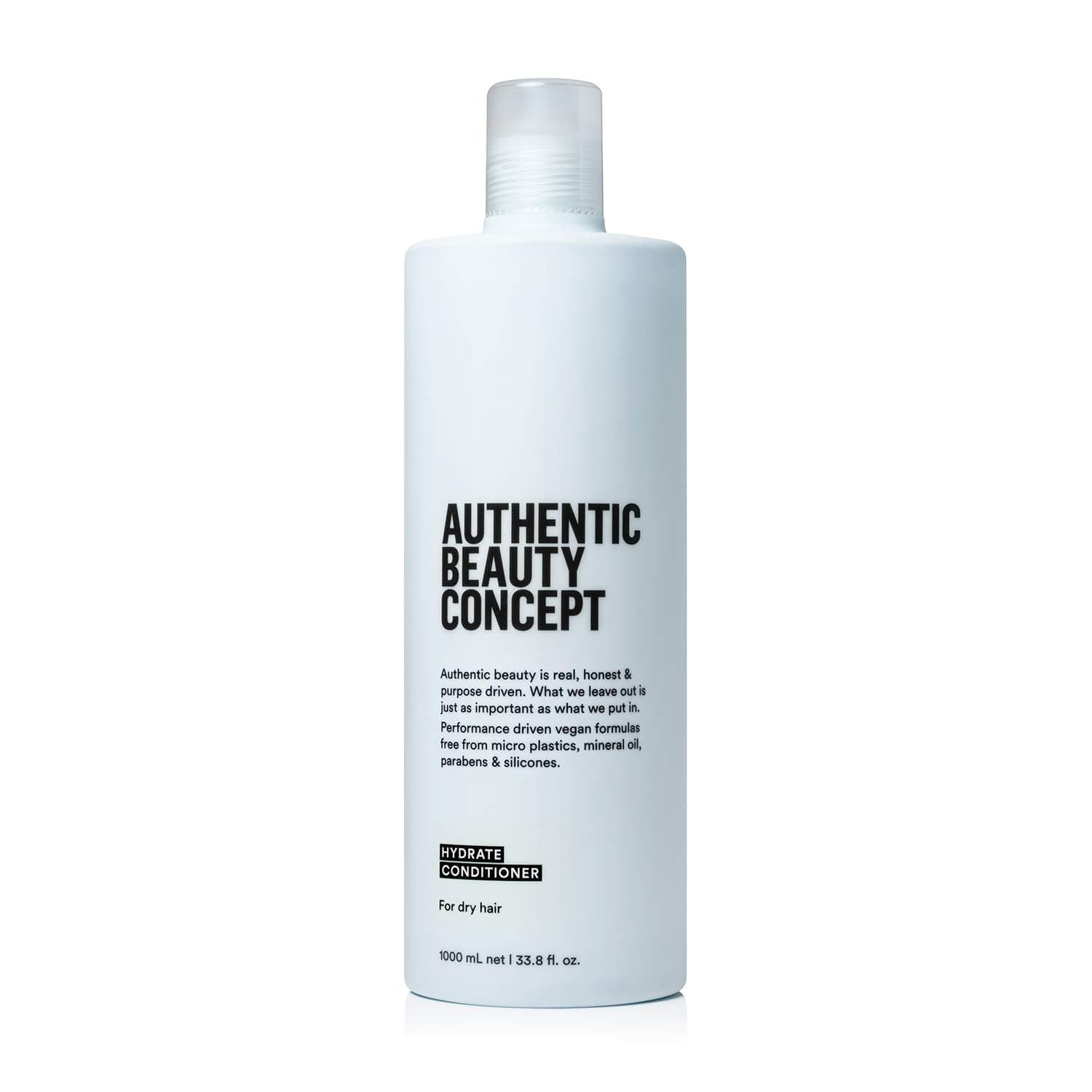 Hydrate Conditioner | Hydrating Conditioner For Normal To Dry or Curly Hair | Moisturizes & Revitalizes Dry Hair | Vegan & Cruelty-free | Silicone-free | 33.8 fl. oz.