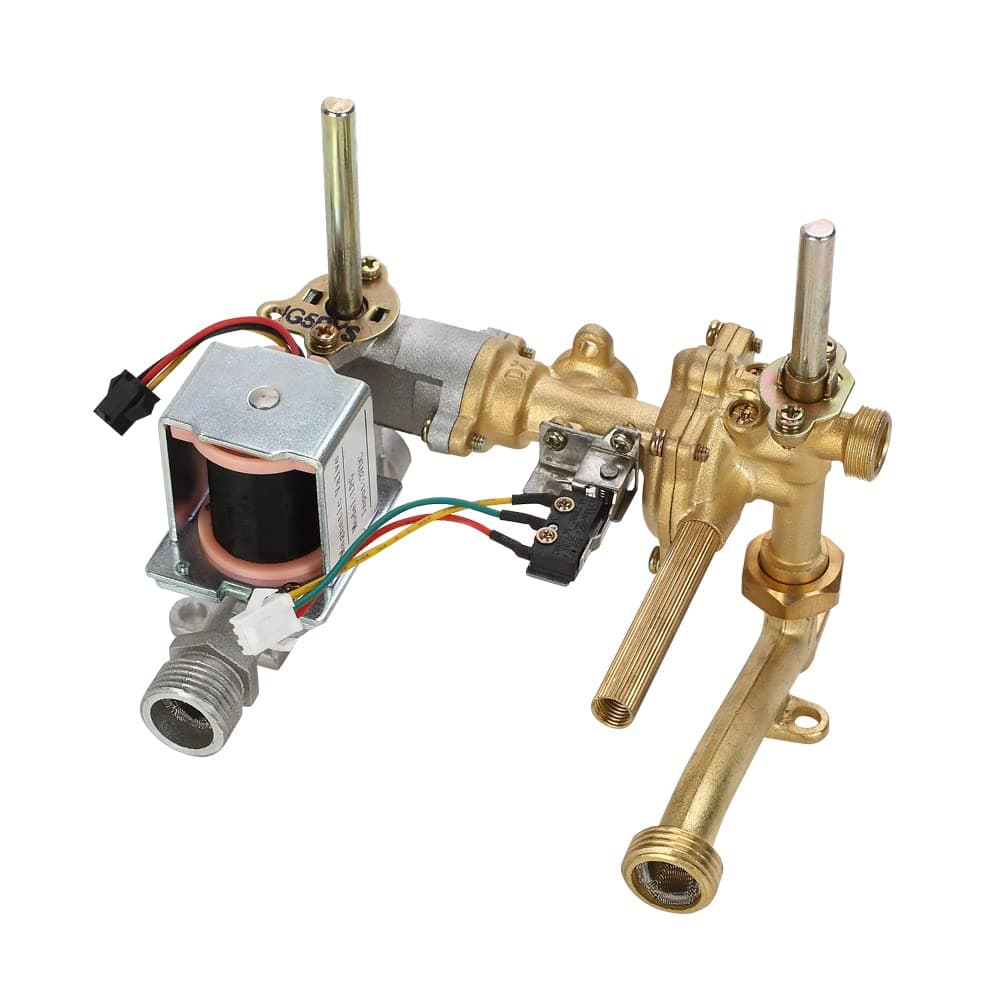 CAMPLUX AY132 Series Gas Control Valve for 1.32 GPM Propane Water Heater, Gas Water Heater Replacement Part 1/2" Inlet