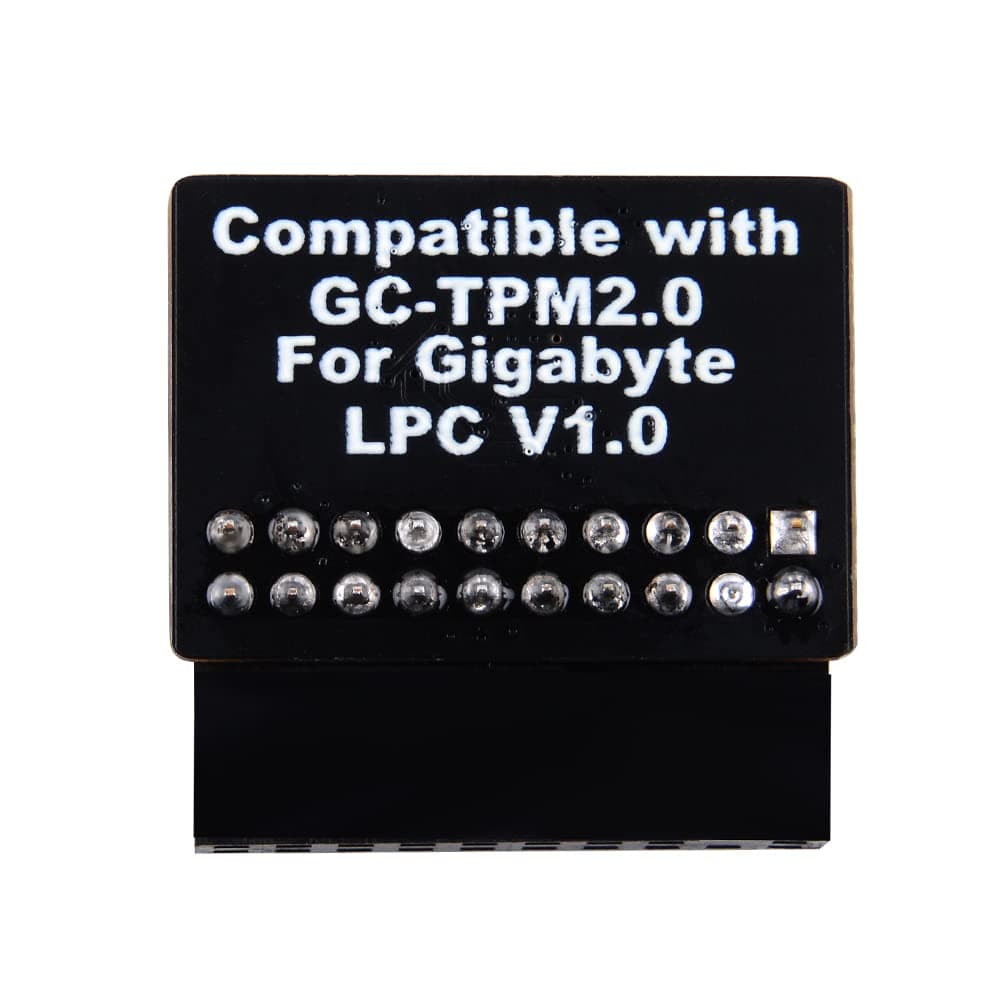 TPM2.0 Module LPC 20Pin Module with Infineon SLB9665 for Gigabyte Motherboard Compatible with GC-TPM2.0