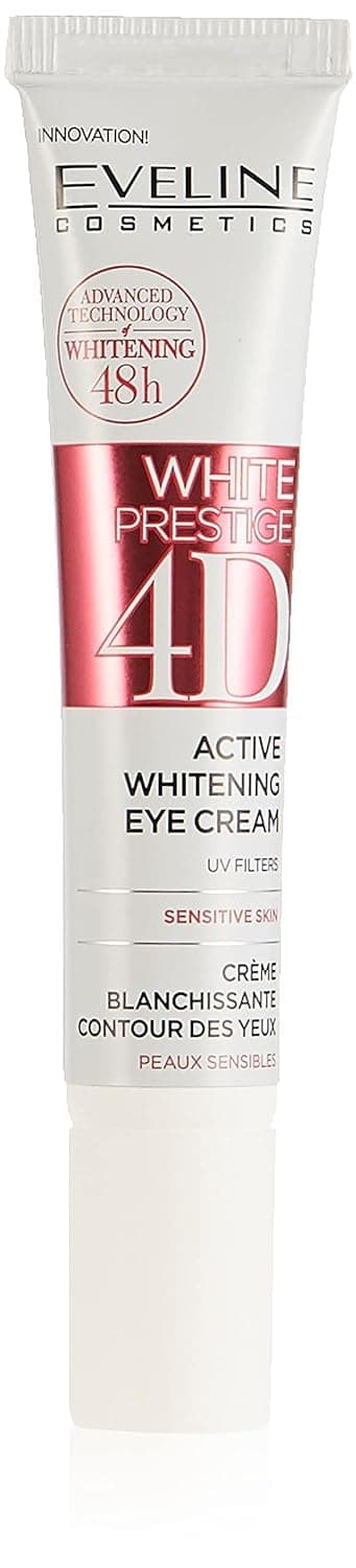 Eveline Cosmetics White Prestige 4D Whitening Eye Cream, 15 Ml