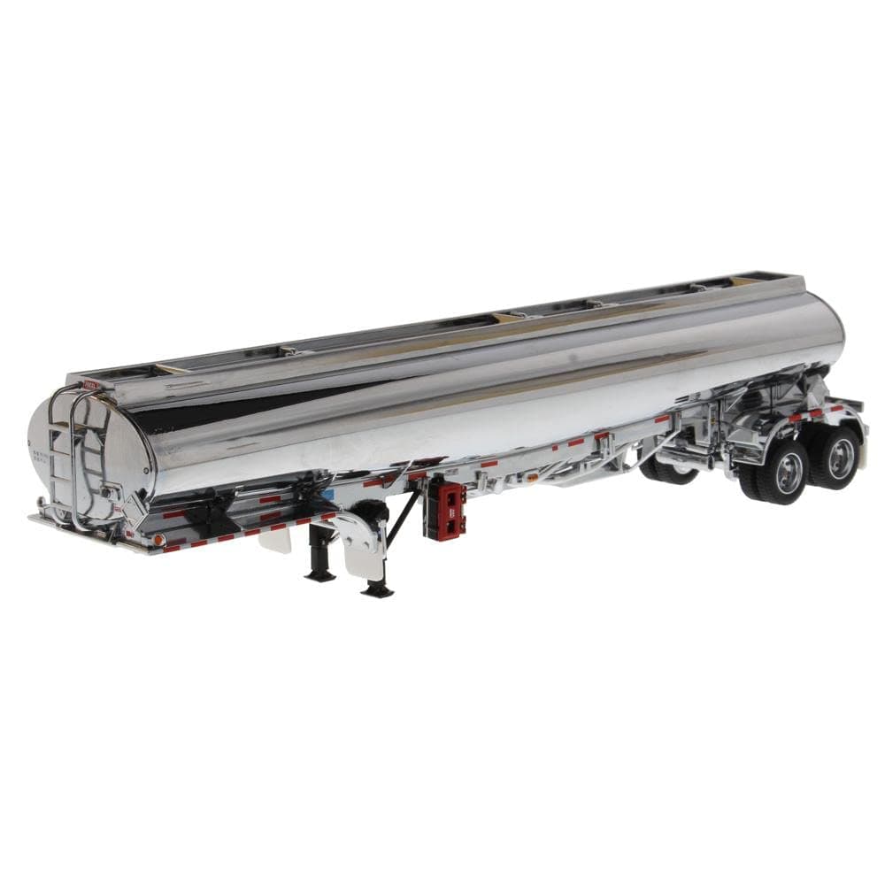 1:50 Scale Heil FD 9300/DT-C4 Petroleum Chrome Trailer - Diecast Masters - 91034