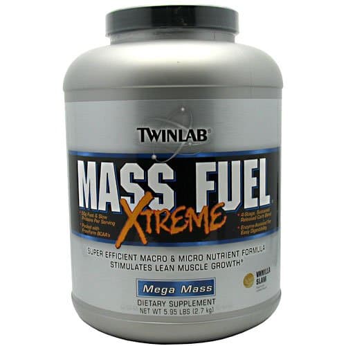 Twinlab Mass Fuel Xtreme Vanilla Slam -- 5.95 lbs