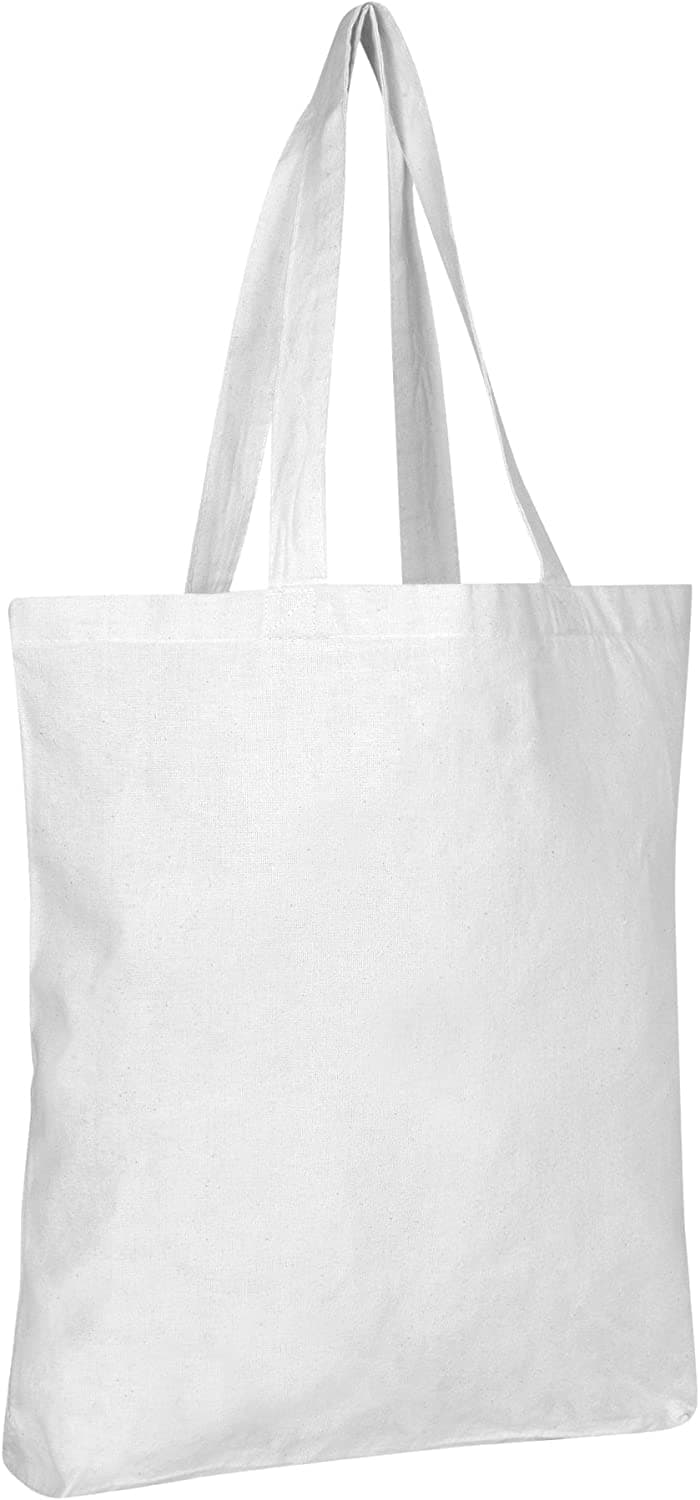 Eco-Neutral Cotton Canvas Tote Bags | Burlap Tote, Reusable Grocery Shopping bag, Wholesale Bulk for DIY crafts, advertising, print, promotion gifts beach bag
