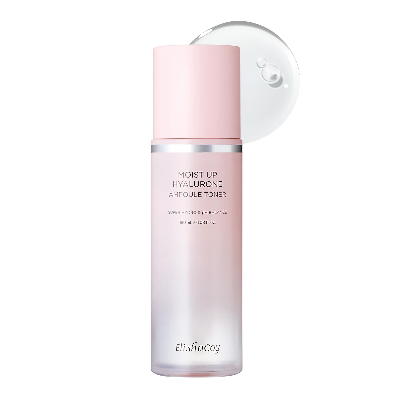 Elishacoy EC Moist Up Hyalurone Ampoule Toner, 6.1fl. oz (180ml)