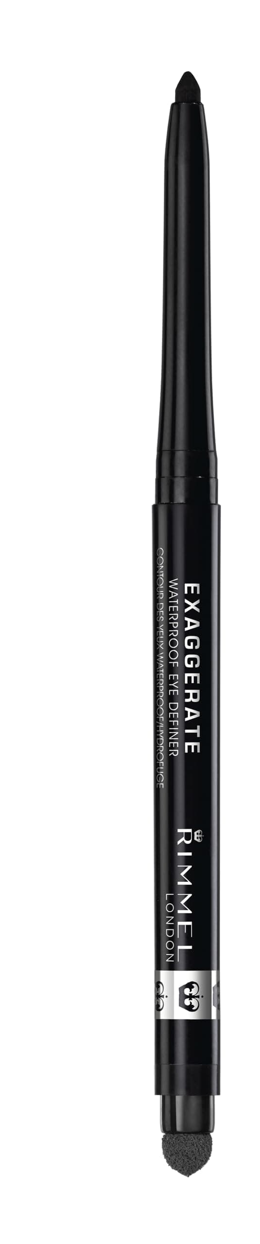 RIMMEL LONDON Exaggerate Waterproof Eye Definer - Blackest Black