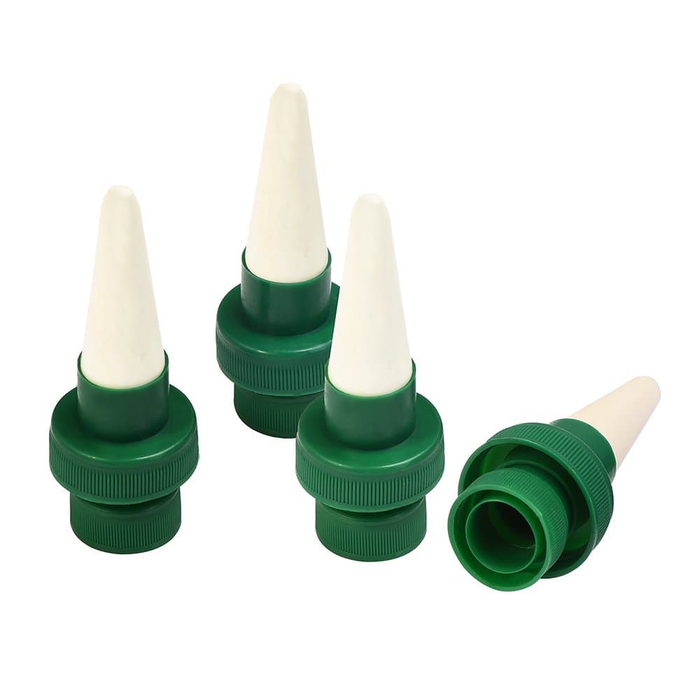 Mudder 4 Pack Plant Watering Spike Waterers Automatic Watering System for Potted Plants and Plant Watering Stakes