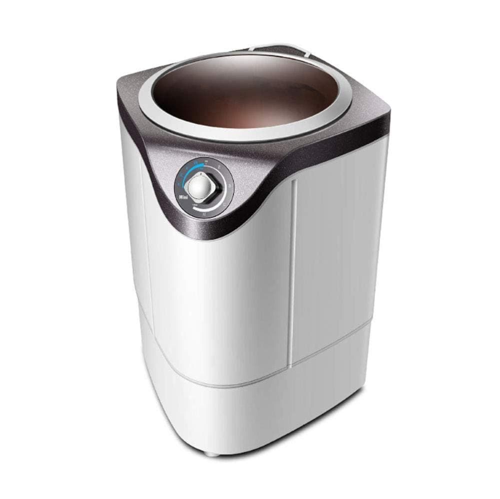 POIUYT Mini Washing Machine/Spin Dryer/Counter Top Washing Machine/Washer/Dryer For Camping, Apartments, Or Student Dorm Room,Black