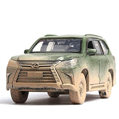 GUANGYING Lexus Lx570 Alloy Car Model Off-Road Vehicle Suv To Do The Old Version Of The Alloy Car Model 1:32