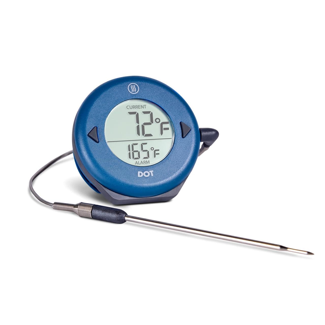 ThermoWorks DOT — Chefs’ Favorite Simple Alarm Thermometer - Nautical Blue