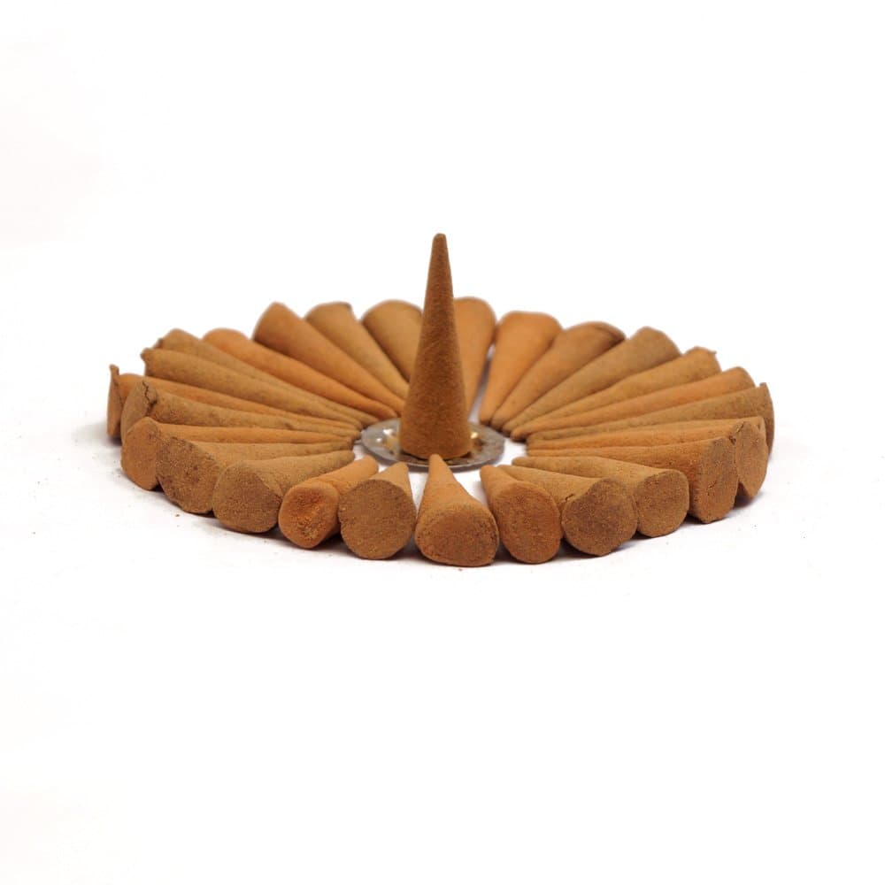 Ikshvaku Sandalwood Incense Cones - One Boxes