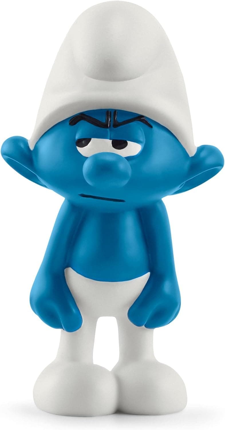 Schleich Smurfs Collectible Retro Cartoon Toy Boys Girls Gluy Smurf Figures Ages 3+