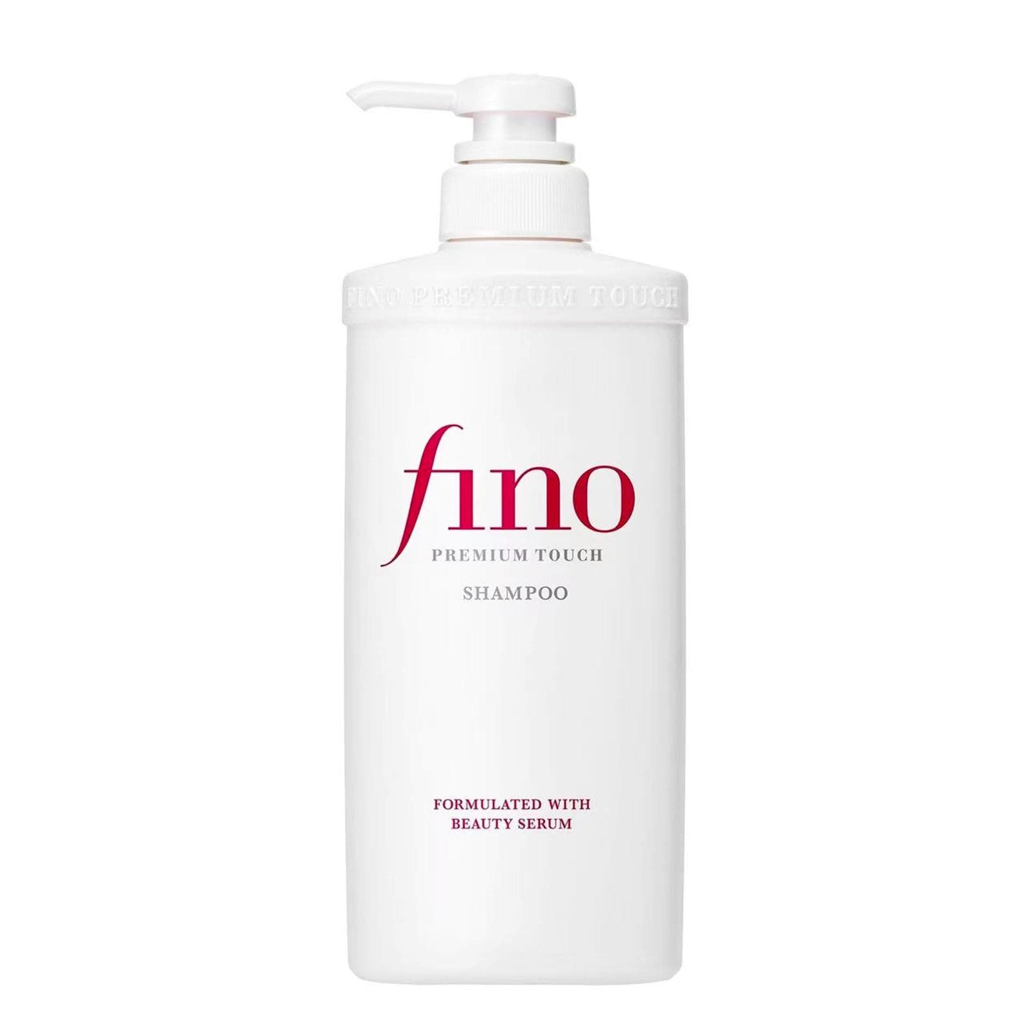 "Shiseido Fino Premium Touch Shampoo - Formulated with Beauty Serum, 550ml"
