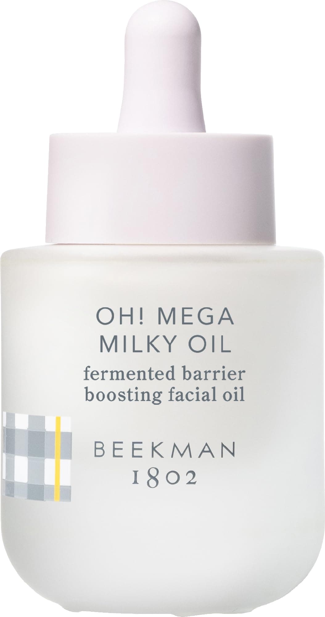 Beekman 1802 Oh! Mega Milky Facial Oil Serum – Vitamin C & Niacinamide Serum for Hydration & Barrier Support – Lightweight Face Oil, Non-Greasy, Fragrance Free, Sensitive Skin Safe, 1 Fl Oz