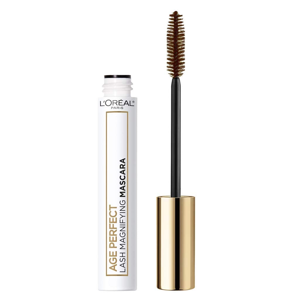 L’Oréal Paris Age Perfect Lash Magnifying Mascara, Brown, 0.28 Ounce