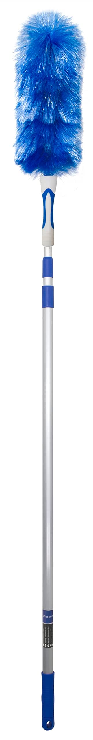 3.47 Metre (136") Extra Long Reach Extendable Duster Telescopic Handle, Bendable and Washable