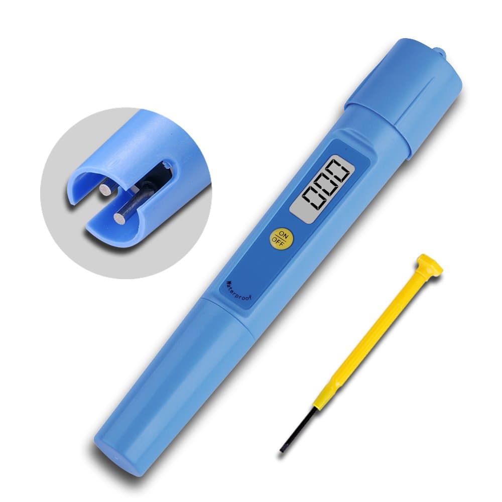 easylifeproduct Digital Waterproof TDS Meter Water Total Dissolved Solids Tester 0~1999 ppm for Aquarium