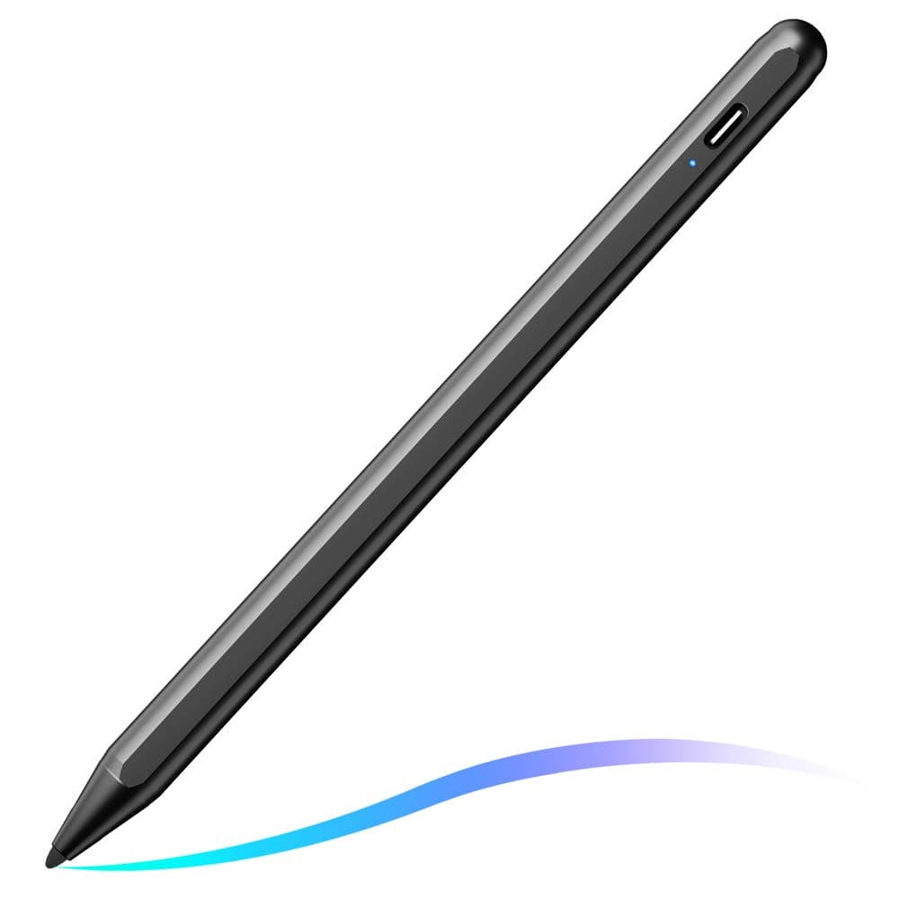 Stylus Pen for iPad (2025-2018) with Fast Charge Palm Rejection,FOJOJO Active Pencil for iPad10/9/8/7/6th,11th A16,Pro 11/13 M4,Air 11/13 M2/M3,Pro12.9,Air 5/4/3rd,Mini 7/6/5