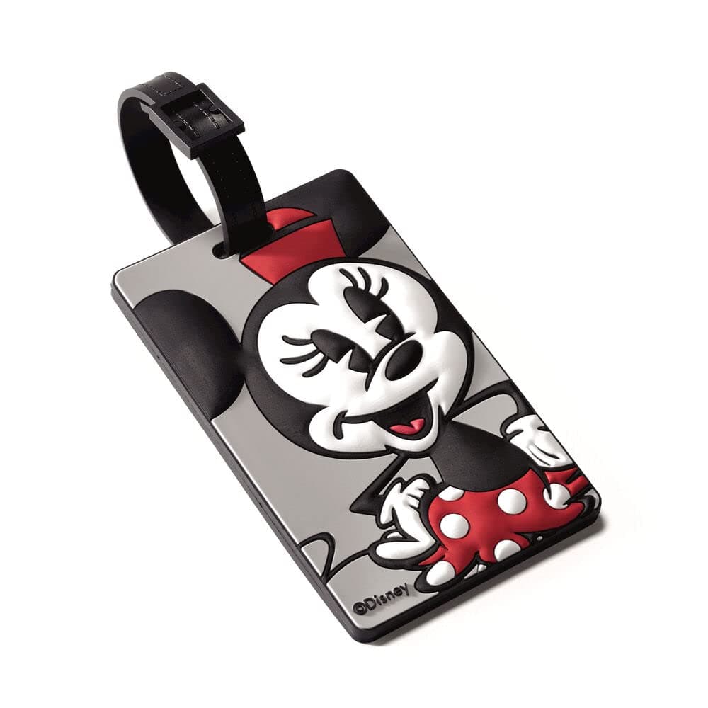 AMERICAN TOURISTER Kids' Disney Luggage Tag, Minnie Mouse, One Size, Disney Luggage Tag