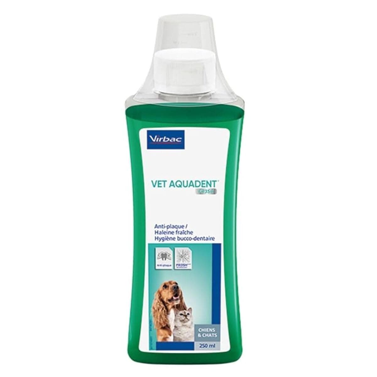 Anti-Plaque Vet Aquadent for Cats, Dogs, Horses, 250 ml
