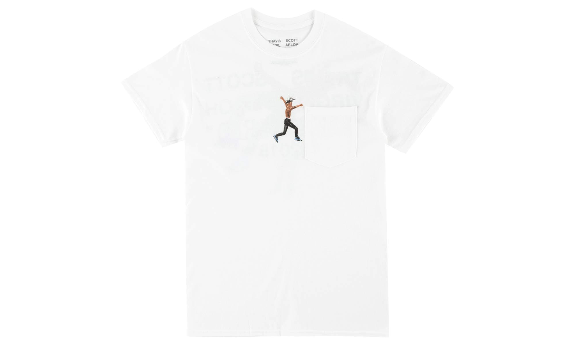 Travis Scott Astroworld Virgil Abloh T-Shirt - Size XL White