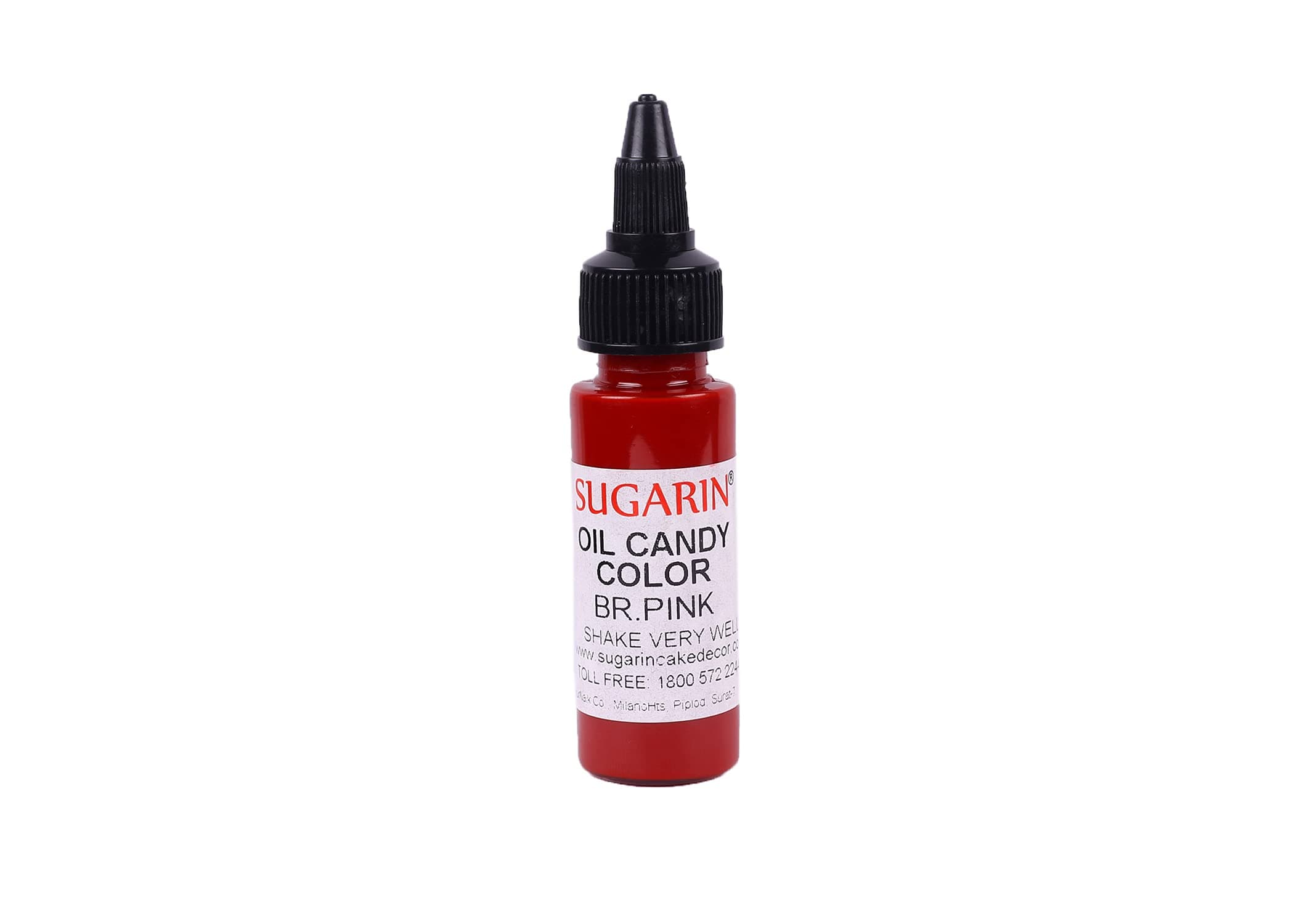 SUGARIN Oil Candy Color for White Chocolate & Oil Based Products | Brilliant Pink | 30ml