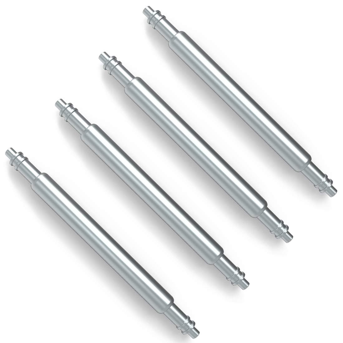 WellfitWatch Pins, Heavy Duty Spring Bar, 4 Pack Stainless Steel Watch Band Pins, 1.8mm Diameter