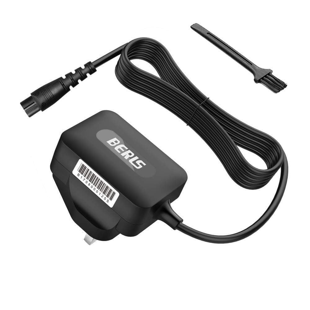 BERLS Beard Trimmer Shaver for Remington 12V Replacement Razor Power Lead Supply Charger Cord AC Adapter for F7790, F7800, R6130, R5130, R-510, R-520 ect.