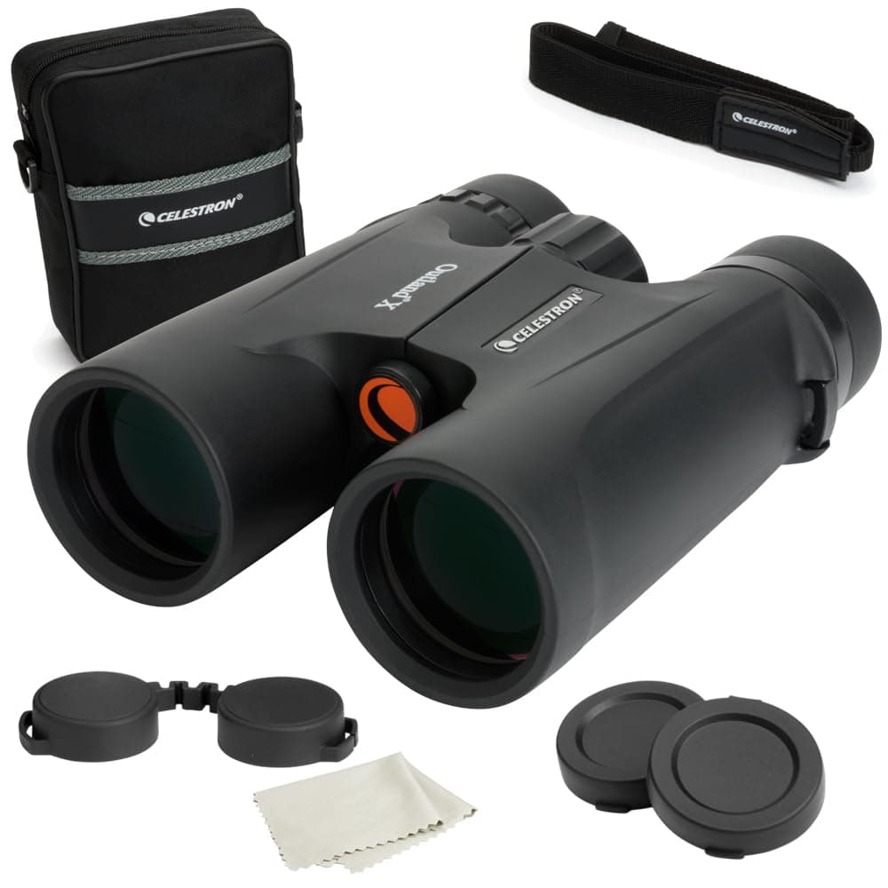 Outland X 8x42 Binoculars – Ideal for Birding and Outdoors – 42mm Objective Lenses – Wide 7° Field of View – BaK-4 Prisms – Multi-Coated – Waterproof and Fogproof