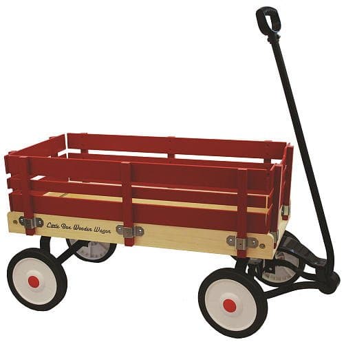 Little Box 34 Inch Wood Paneled Wagon