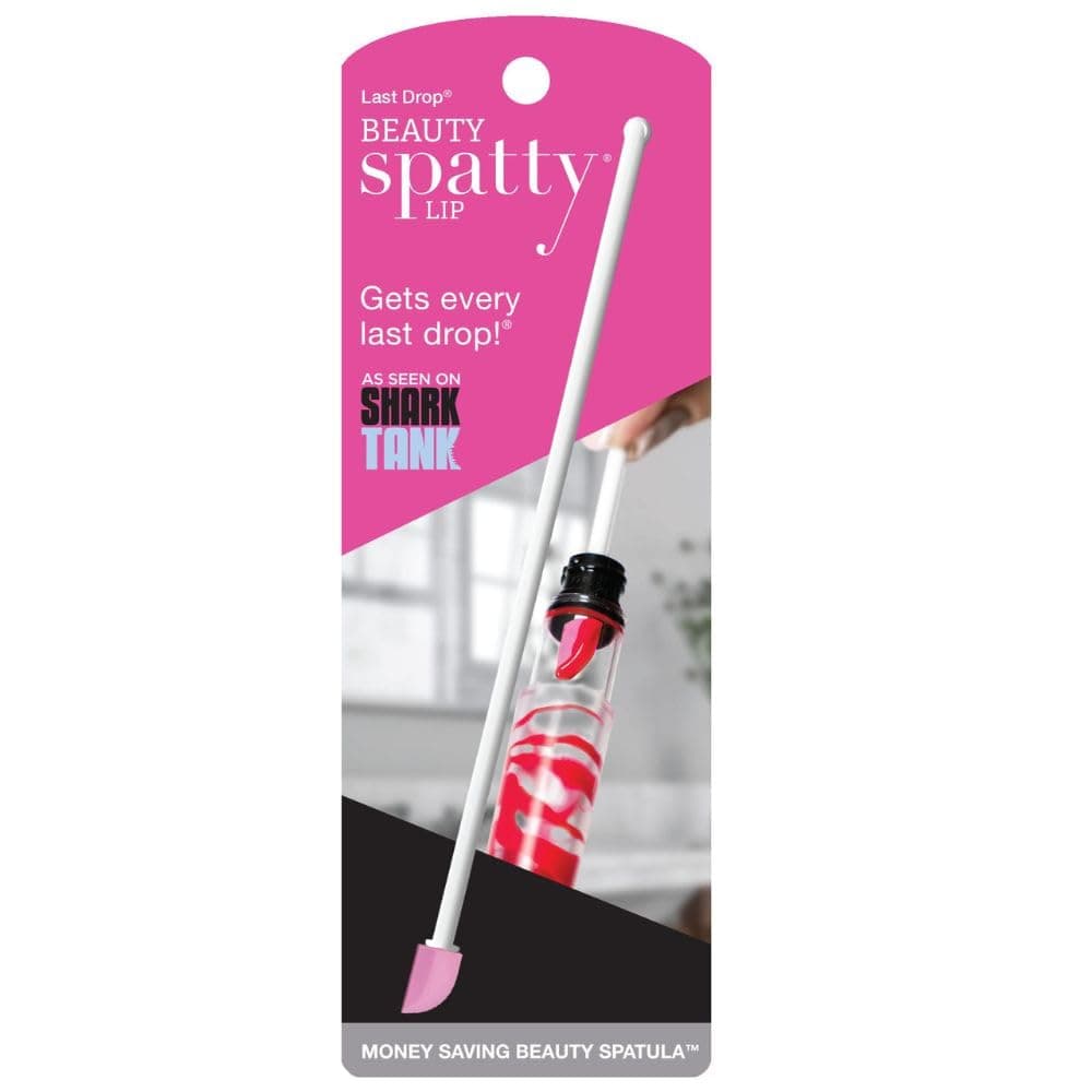 Daddy Lip Gloss Tiny Beauty Spatula (6 Inch Pink) Shark Tank, Lip Gloss Spatula, Mini Makeup Tool, Stocking Stuffers, Gifts for Women Who Have Everything, Teenage Girls, Small Scraper Cosmetics