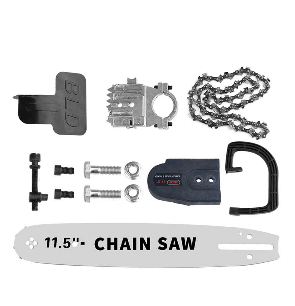 Chainsaw Stand Chainsaw Refit Kit Bracket Set Wood Cutting for Angle Grinder