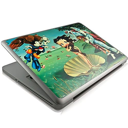 Skinit Decal Laptop Skin Compatible with MacBook Pro 13 (2011-2012) - Officially Licensed Betty Boop Betty Boop at Sea Design